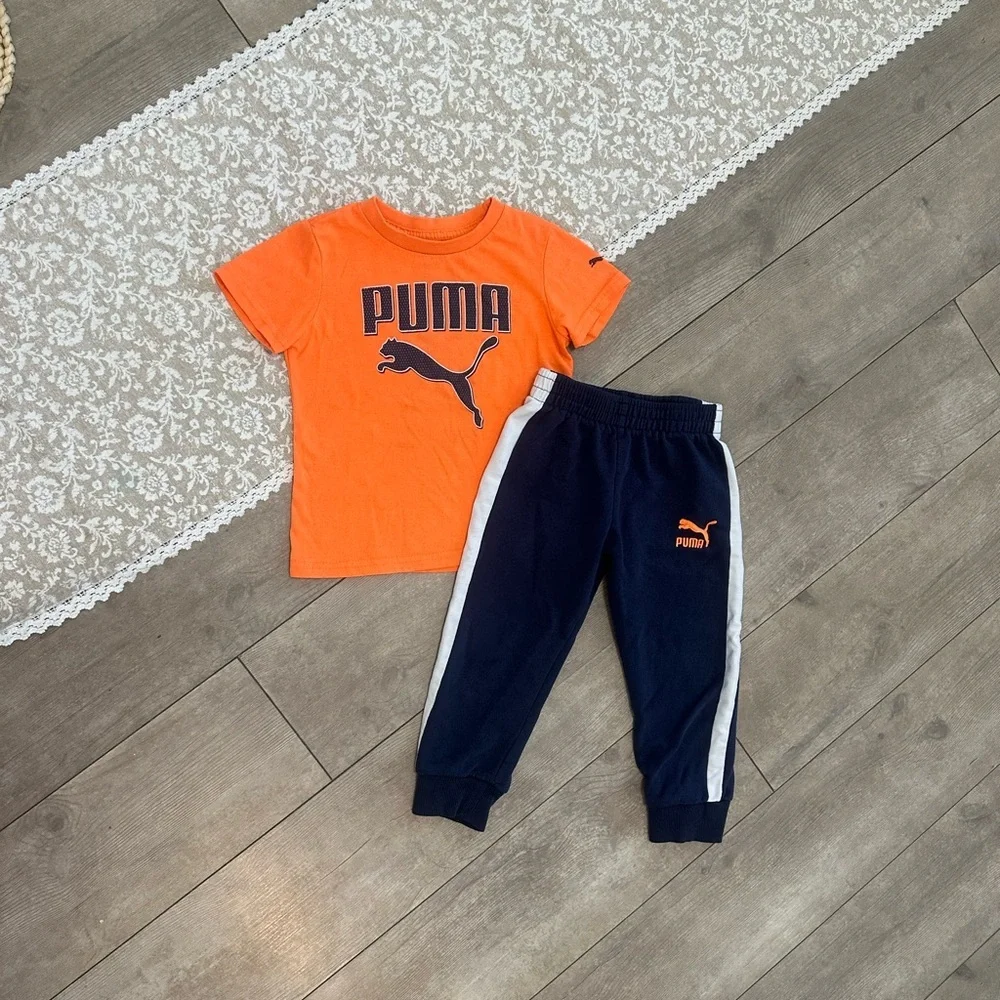 Puma Vibrant Orange Tee - Picture 14 of 16